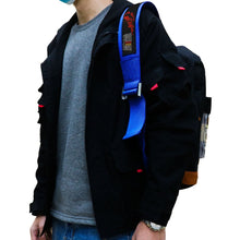 Load image into Gallery viewer, Brand New JDM Ralliart Bride Racing Blue Harness Adjustable Shoulder Strap Back Pack