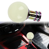 Brand New Universal Jdm Round Ball Crystal Clear Bubble Manual Car Racing Gear Shift Knob Shifter M12 M10 M8