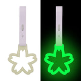 Brand New Flower White Glow in the Dark JDM TSURIKAWA Ring Subway Train Bus Handle Strap Charm Drift