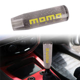 Brand New Universal Glitter Transparent Gray Manuel Shift Knob Racing Gear Shift Knob M12 M10 M8