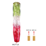 Brand New VIP JDM 25CM Transparent Yellow/White/Red Crystal Bubble Gear Shift Knob Manual / Automatic Universal