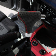 Load image into Gallery viewer, Brand New Momo Universal Black Leather Automatic Transmission Shift Knob For Universal