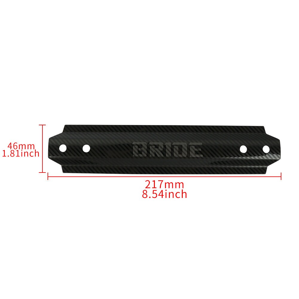 Brand New UNIVERSAL Bride Carbon Fiber Aluminum Car Battery Tie Down Mount Bracket Brace Bar