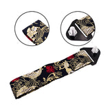 Brand New Jdm Sakura Koi Fish High Strength Black Tow Towing Strap Hook For Front / REAR BUMPER JDM