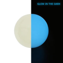 Load image into Gallery viewer, Brand New Jdm Universal Glow In the Dark Blue Round Ball Shift Knob M8 M10 M12 Adapter