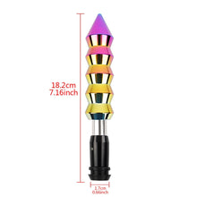 Load image into Gallery viewer, Brand New Universal Bamboo Spiked Style Neo-Chrome Automatic Car Gear Shift Knob Shifter