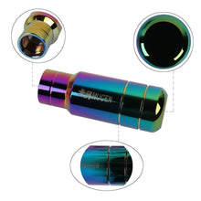 Load image into Gallery viewer, Brand New 9CM Mugen Racing Aluminum Neo-Chrome Manual Gear Shift Knob Shifter M8 M10 M12