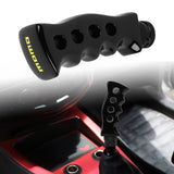 Brand New Universal MOMO Black Slotted Pistol Grip Handle Manual Gear Shift Knob Shifter M8 M10 M12