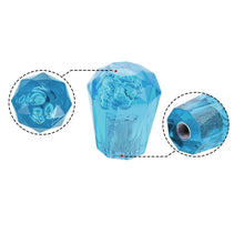 Load image into Gallery viewer, Brand New JDM Universal Diamond Crystal VIP Style Manual Shifter Shift Knob 60MM Blue