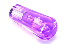 Load image into Gallery viewer, Brand New JDM Universal Diamond Crystal VIP Style Manual Shifter Shift Knob 100MM Purple