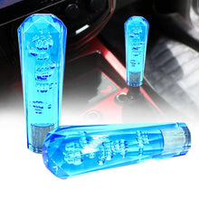 Load image into Gallery viewer, Brand New JDM Universal Diamond Crystal VIP Style Manual Shifter Shift Knob 150MM Blue