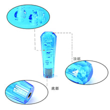 Load image into Gallery viewer, Brand New JDM Universal Diamond Crystal VIP Style Manual Shifter Shift Knob 150MM Blue