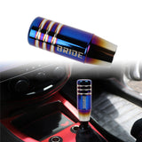 Brand New Universal 9CM BRIDE Aluminum Burnt Blue Manual Transmission Car Racing Gear Shift Knob