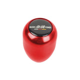 Brand New JDM Universal Mugen Black Sticker Aluminum Manual Gear Stick Red Shift Knob Shifter M8 M10 M12