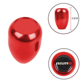 Brand New JDM Universal Nismo Black Sticker Aluminum Manual Gear Stick Red Shift Knob Shifter M8 M10 M12