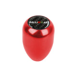 Brand New JDM Universal Ralliart Carbon Fiber Sticker Aluminum Manual Gear Stick Red Shift Knob Shifter M8 M10 M12