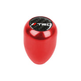 Brand New JDM Universal TRD Carbon Fiber Sticker Aluminum Manual Gear Stick Red Shift Knob Shifter M8 M10 M12