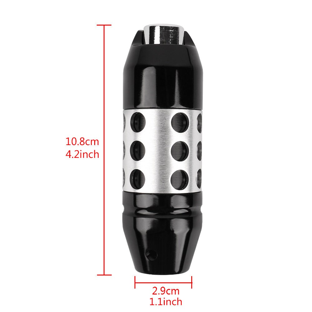 Brand New Universal Black Aluminum Universal Automatic AT Transmission Car Racing Gear Shift Knob Lever Shifter M8 M10 M12