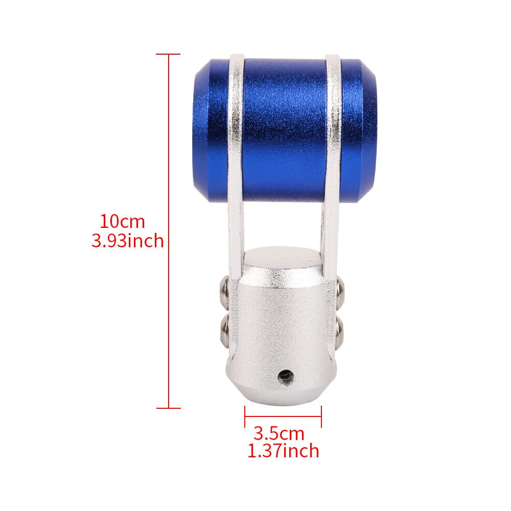 Brand New Universal Blue Aircraft Aluminum Manual Racing Gear Stick Shifter Shift Knob M8 M10 M12