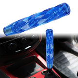 Brand New Universal VIP 250mm Transparent Manual Blue Twist Crystal Bubble Racing Gear Shift Knob M8 M10 M12