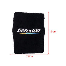 Load image into Gallery viewer, Brand New 2PCS Racing GREDDY Black Car Reservoir Tank Oil Cover Sock Racing Tank Sock