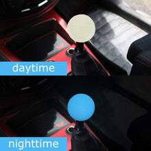 Load image into Gallery viewer, Brand New Jdm Universal Glow In the Dark Blue Round Ball Shift Knob M8 M10 M12 Adapter