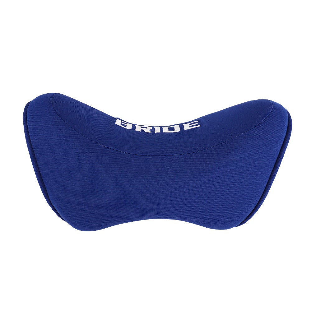 Brand New 2PCS Bride Blue Car Neck Headrest Pillow Cloth Racing MEMORY FOAM