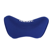 Load image into Gallery viewer, Brand New 2PCS Bride Blue Car Neck Headrest Pillow Cloth Racing MEMORY FOAM