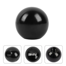 Load image into Gallery viewer, Brand New Universal HKS Black Aluminum Round Ball Shift Knob Manual Car Racing Gear Shifter M8 M10 M12