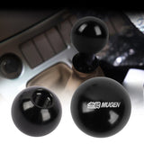 Brand New Universal Mugen Black Aluminum Round Ball Shift Knob Manual Car Racing Gear Shifter M8 M10 M12