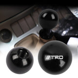 Brand New Universal TRD Black Aluminum Round Ball Shift Knob Manual Car Racing Gear Shifter M8 M10 M12