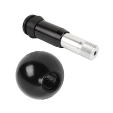 Load image into Gallery viewer, Brand New Universal Ralliart Aluminum Black Round Ball Automatic Gear Stick Shift Knob Shifter