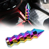 Brand New Universal V3 Bamboo Spike Aluminum Neo-Chrome Manual Transmission Gear Stick Shift Knob Lever Shifter M8 M10 M12