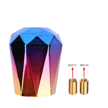 Load image into Gallery viewer, Brand New Universal VIP 60mm Diamond Burnt Blue Racing Gear Shift Knob Shifter For MT Manual M8 M10 M12