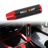 Brand New 13CM Ralliart Universal Red Carbon Fiber Manual Gear Stick Shift Knob Lever Shifter M8 M10 M12