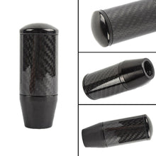 Load image into Gallery viewer, Brand New Universal V4 Black Real Carbon Fiber Car Gear Stick Shift Knob For MT Manual