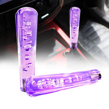 Load image into Gallery viewer, Brand New JDM Universal Diamond Crystal VIP Style Manual Shifter Shift Knob 200MM Purple