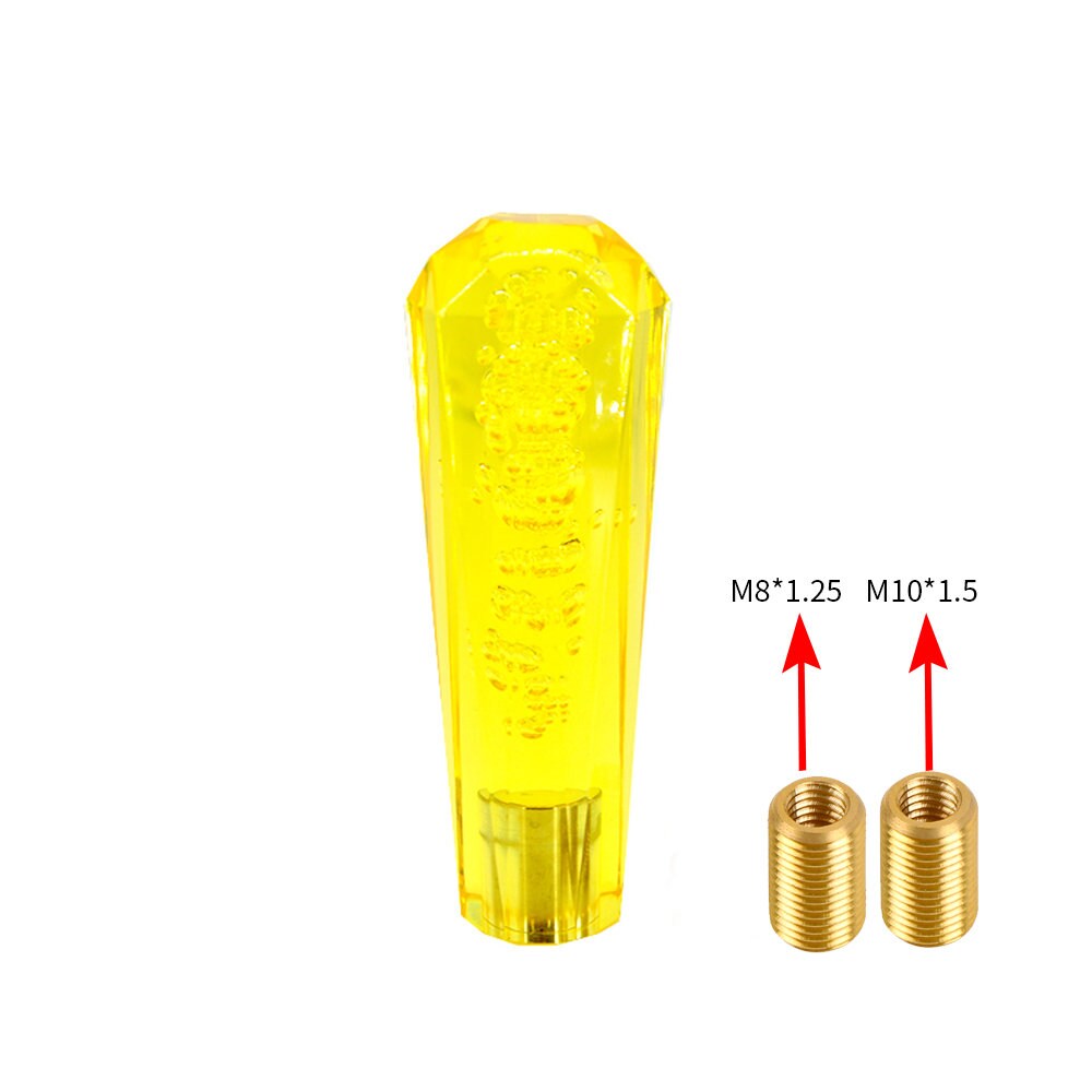 Brand New JDM Universal Diamond Crystal VIP Style Manual Shifter Shift Knob 200MM Gold