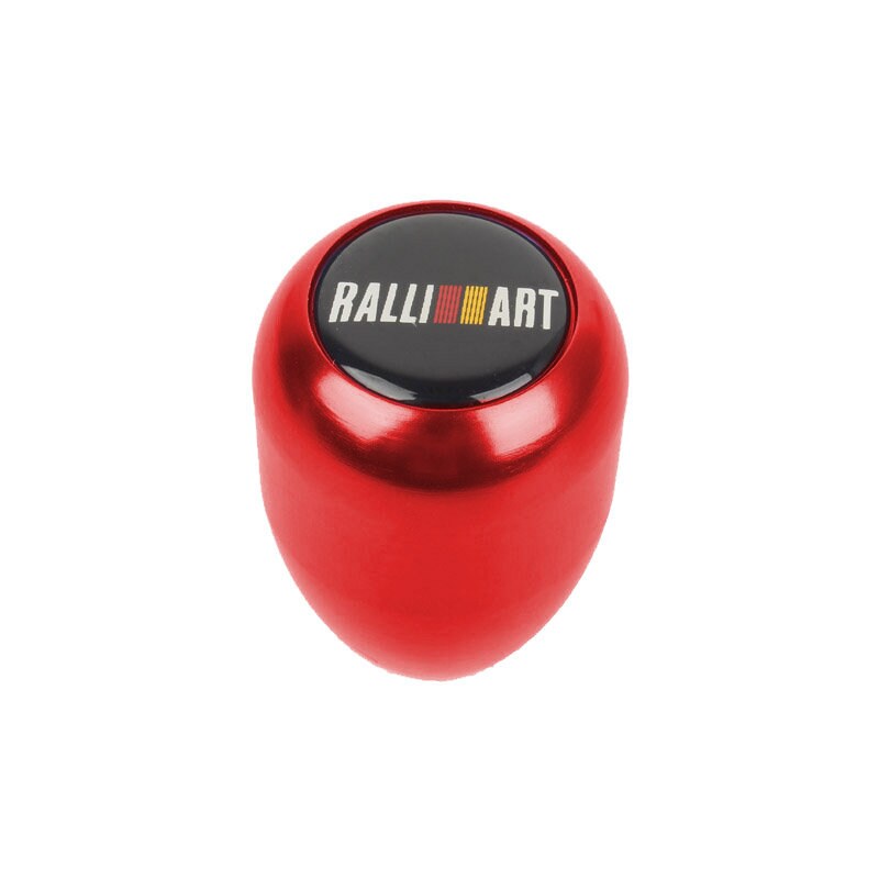 Brand New JDM Universal Ralliart Black Sticker Aluminum Manual Gear Stick Red Shift Knob Shifter M8 M10 M12