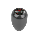 Brand New JDM Universal Bride Carbon Fiber Sticker Aluminum Manual Gear Stick Black Shift Knob Shifter M8 M10 M12