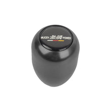 Load image into Gallery viewer, Brand New JDM Universal Mugen Black Sticker Aluminum Manual Gear Stick Black Shift Knob Shifter M8 M10 M12