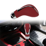 Brand New Universal Red Leather Automatic Auto Car Gear Stick Shift Knob Shifter Lever M8 M10 M12