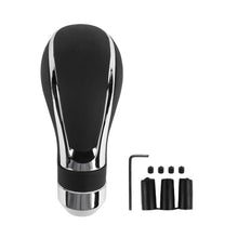 Load image into Gallery viewer, Brand New Universal Black Leather Automatic Auto Car Gear Stick Shift Knob Shifter Lever M8 M10 M12