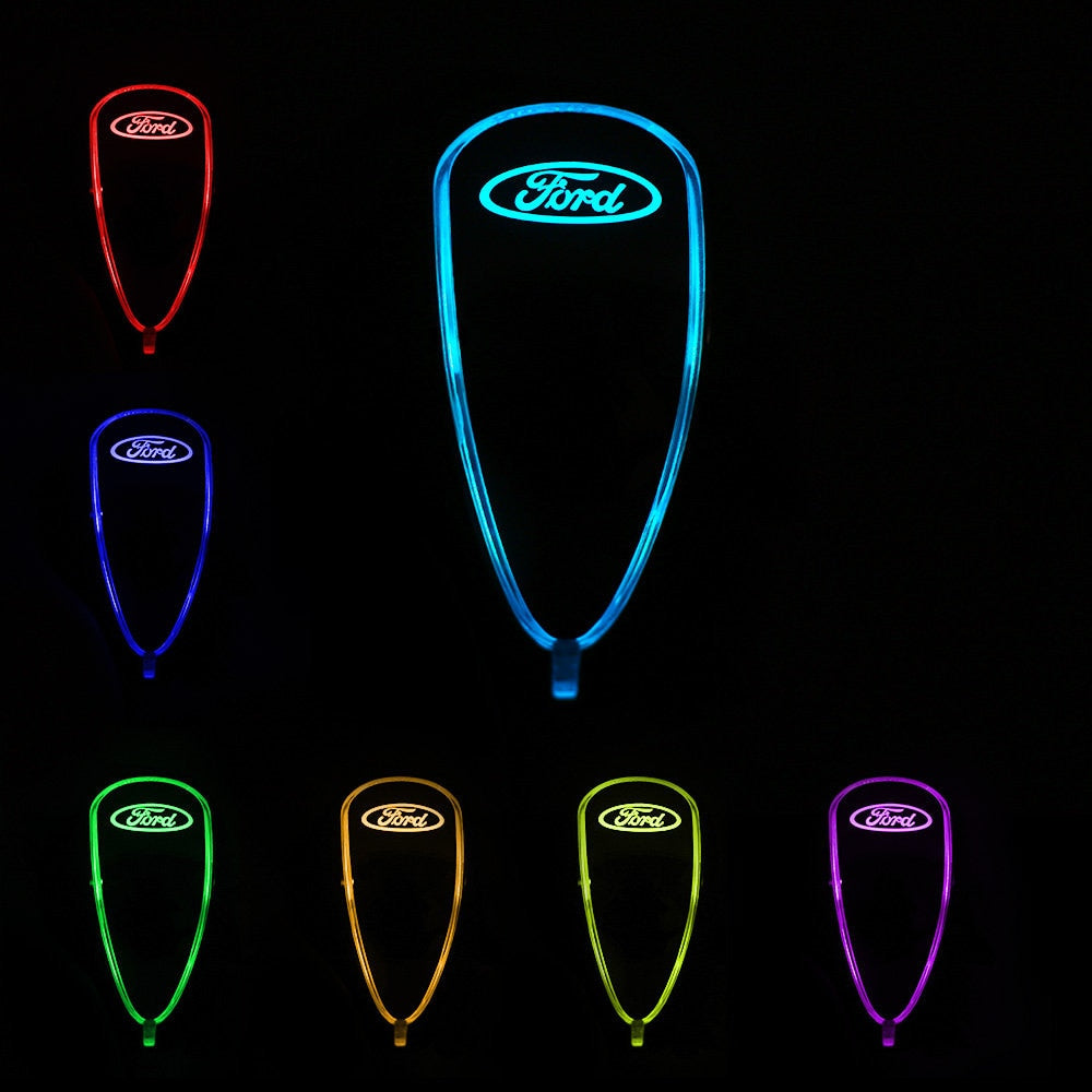 Brand New Ford Universal Auto Gear Shift Knob LED Light Multi Color Touch Activated Sensor M8 M10 M12