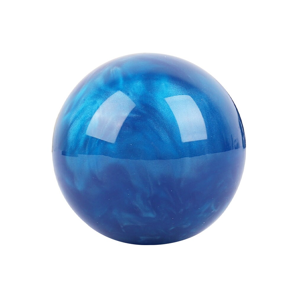 Brand New Universal Pearl Blue Round Ball Shift Knob Car Gear MT Manual Shifter M8 M10 M12