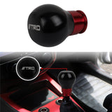 Brand New Universal Jdm TRD Aluminum Black/Red Manual MT Racing Car Gear Shift Knob M8 M10 M12