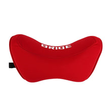 Load image into Gallery viewer, Brand New 2PCS Bride Red Car Neck Headrest Pillow Cloth Racing MEMORY FOAM