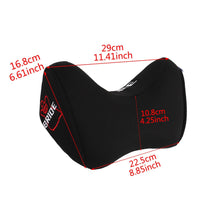 Load image into Gallery viewer, Brand New 1PCS Bride Black Car Neck Headrest Pillow Cloth Racing MEMORY FOAM