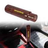 Brand New Universal 13CM Momo Aluminum Wood Manual Gear Stick Shift Knob Lever Shifter M8 M10 M12