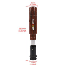 Load image into Gallery viewer, Brand New Universal Ralliart Aluminum Wood Automatic Gear Shift Knob Shifter Lever Head